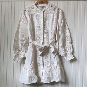 SOLD - NWT Joie Bastina Dress in Porcelain (4)